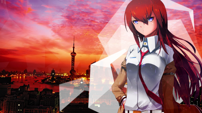 Makise Kurisu, anime girls, anime, steinsgate