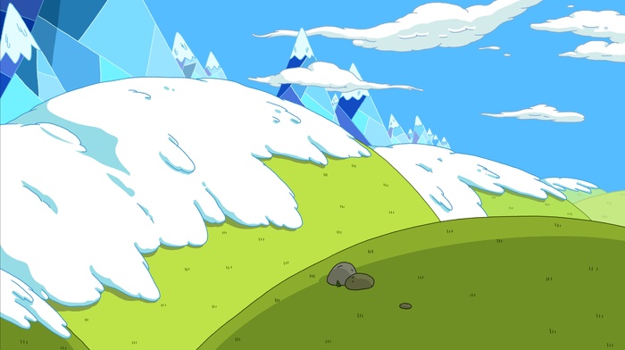 animation backgrounds, Adventure Time