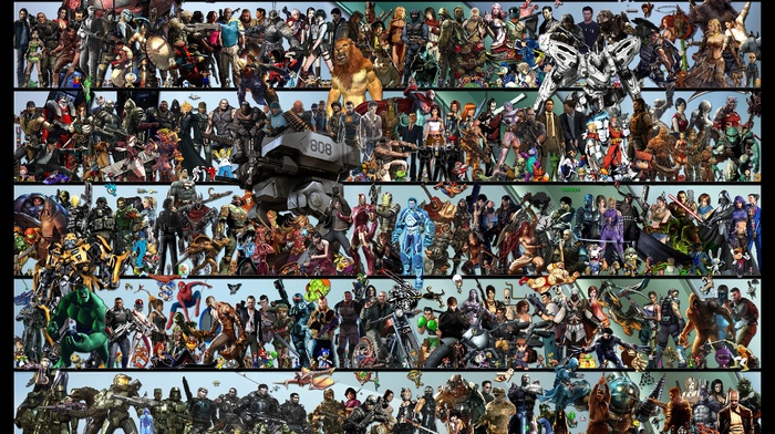 video games, artwork