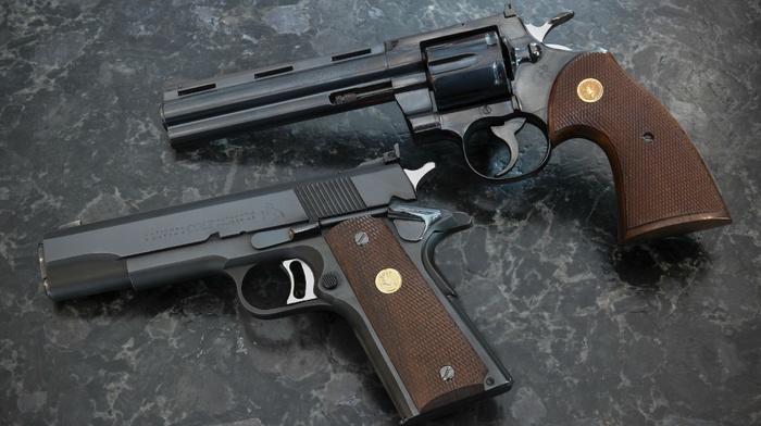 Colt, gun, pistol, M1911