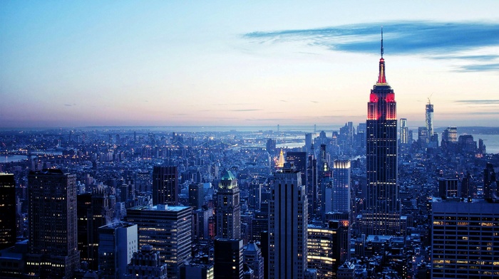 New York City, empire state building, Manhattan, building, urban exploration