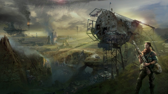 futuristic, artwork