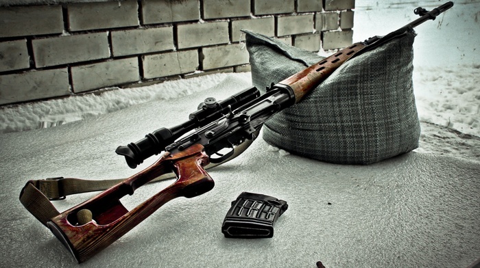 rifles, SVD, gun, Dragunov, sniper rifle