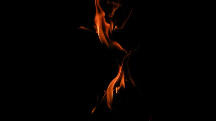 fire, simple background