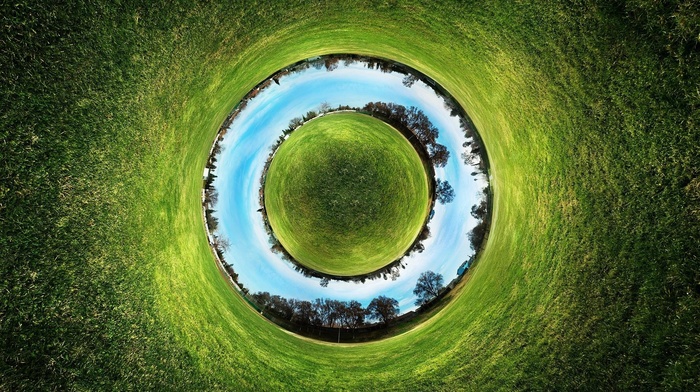 circle, abstract, nature