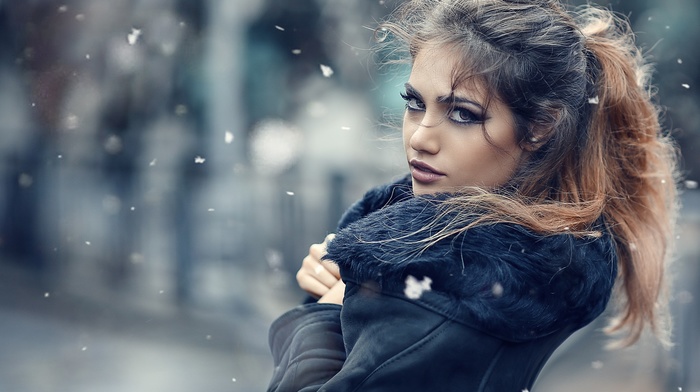 portrait, girl