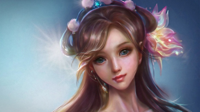 fantasy art, anime girls