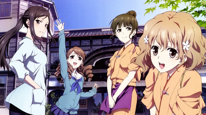 Hanasaku Iroha, anime, anime girls