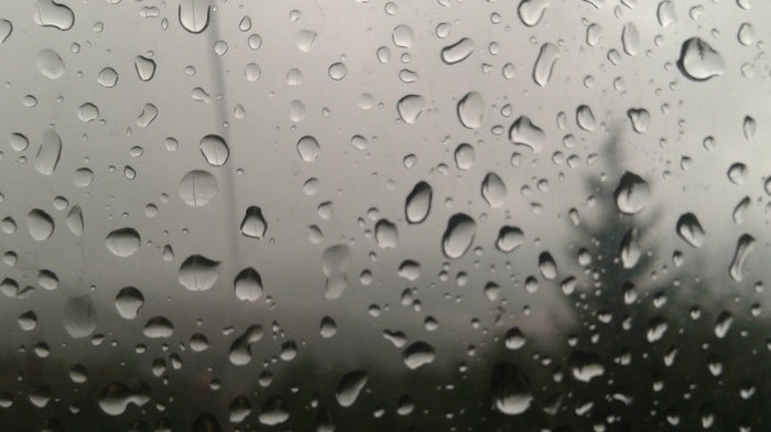 water drops, rain