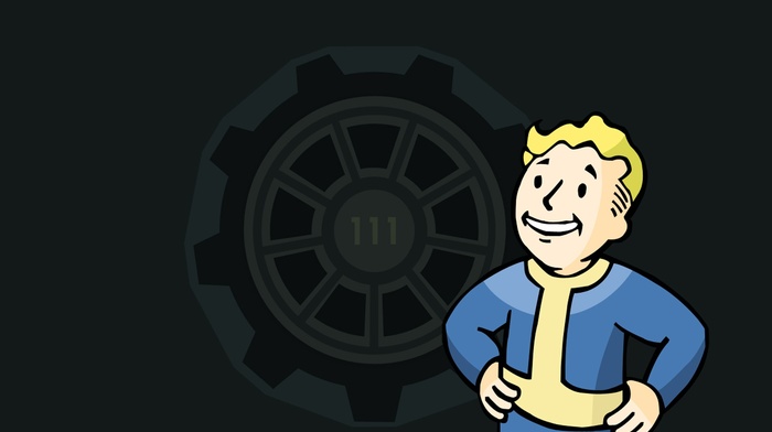 Bethesda Softworks, video games, Vault Boy, Fallout 4, Fallout, apocalyptic, Vault 111