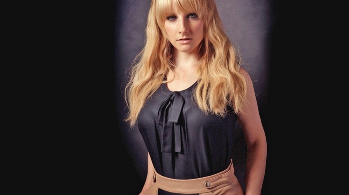 boobs, blonde, Melissa Rauch, celebrity, girl