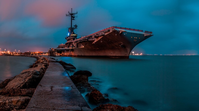 aircraft carrier, military, USS Lexington, United States Navy