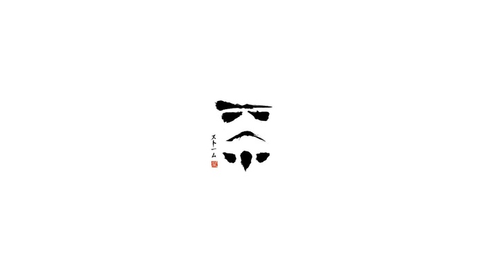 stormtrooper, Star Wars, Japanese Art