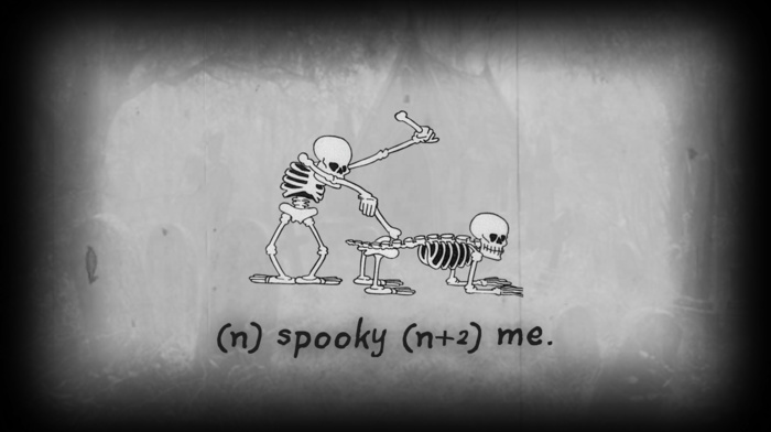 skeleton, spooky