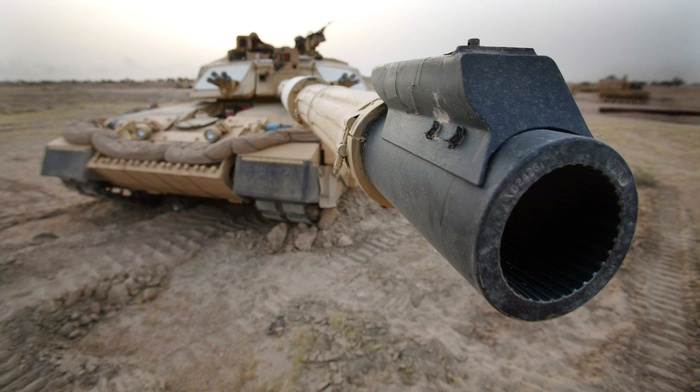 military, weapon, desert, tank