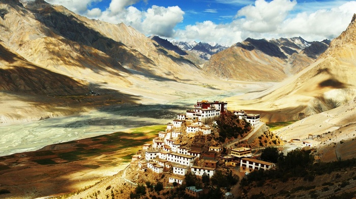 Himalayas, Tibet, monastery