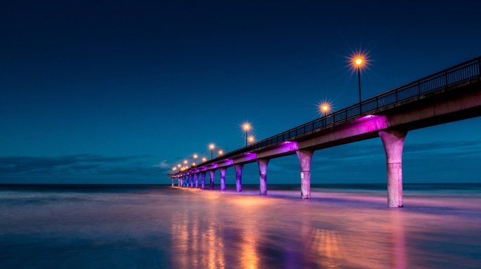 New Zealand, pier, Christchurch