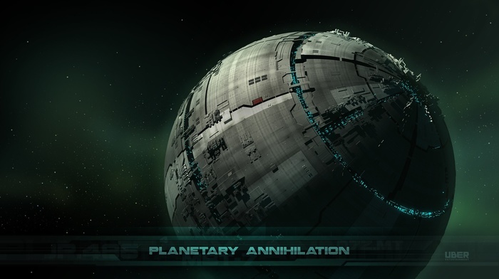 Planetary Annihilation, video games, war, planet, strategy games