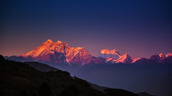 landscape, Himalayas, mountain