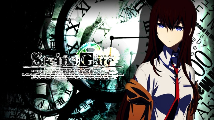 Makise Kurisu, steinsgate, anime girls, anime