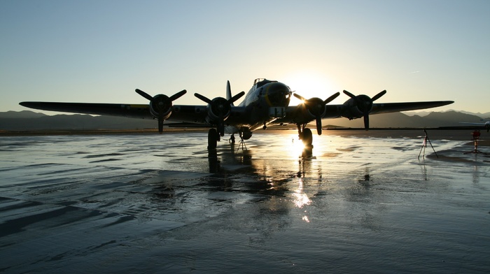 military, Boeing B, 17 Flying Fortress, aircraft
