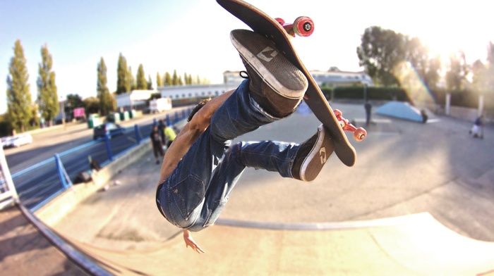 skateboarding, skatepark, skate