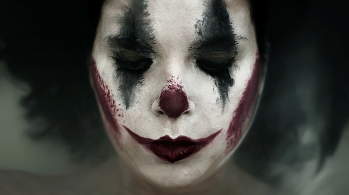 makeup, face, clowns