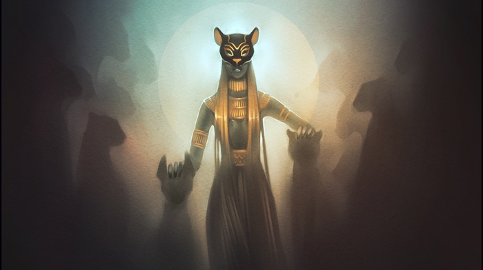 Egyptian, cat, Bastet