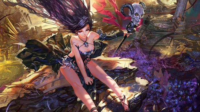 artwork, anime, anime girls