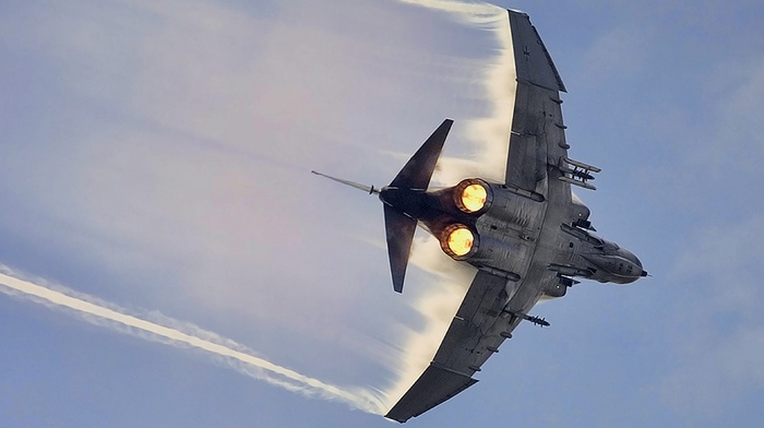 aircraft, sky, f, 4 Phantom II, military aircraft