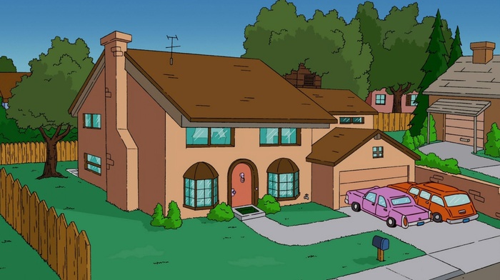 The Simpsons, TV, house