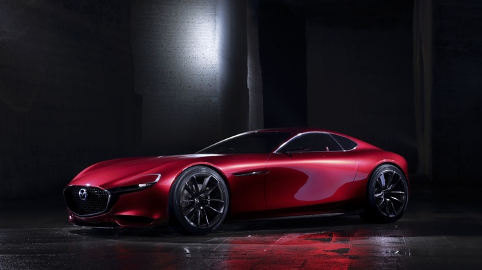 Mazda RX, 8, concept cars, Mazda, RX, 7, RX, vision, rotary engines