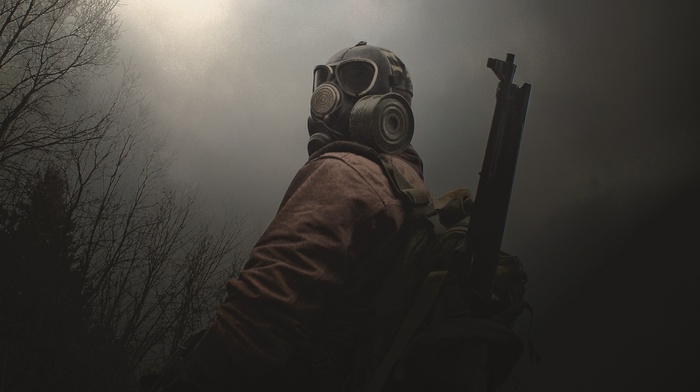 forest, S.T.A.L.K.E.R., gas masks