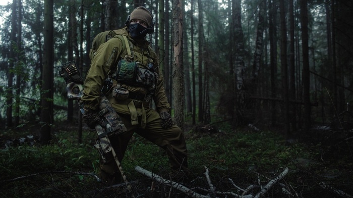 Russian Army, forest, special forces, Spetsnaz, russian, military, L96 and russian 0_o, snipers