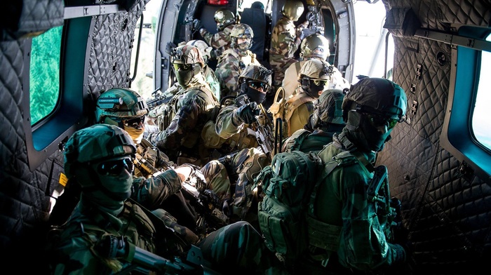 special forces, military, French Army, paratroopers