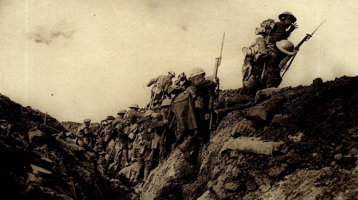 military, British Army, Trenches, World War I