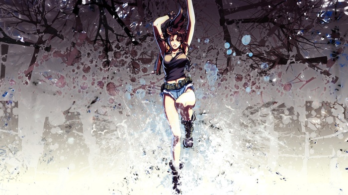 Black Lagoon, anime, Revy