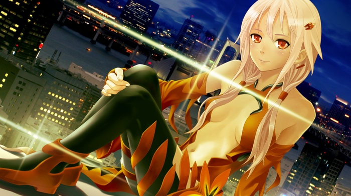 Guilty Crown, Yuzuriha Inori, anime, anime girls