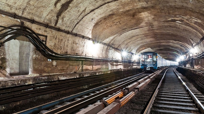 metro, tunnel, underground