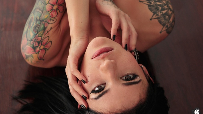 Ness Suicide, girl, Suicide Girls, black hair