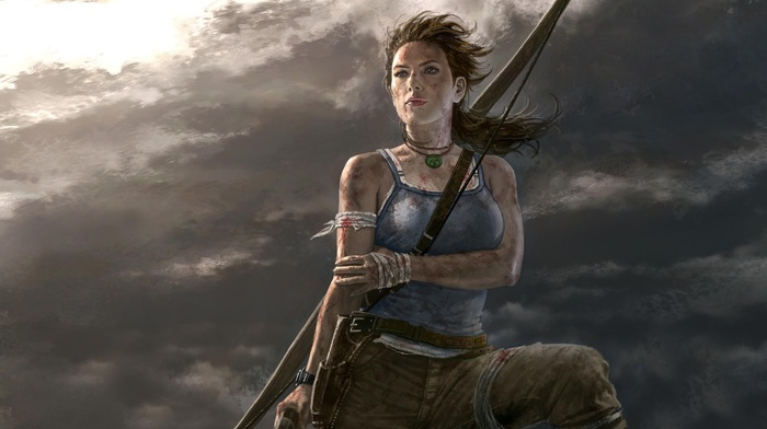 video games, Tomb Raider, artwork, Lara Croft