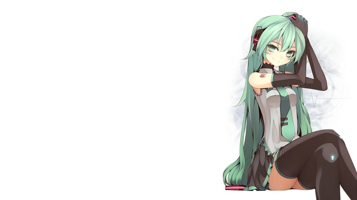 anime, anime girls, Vocaloid, Hatsune Miku