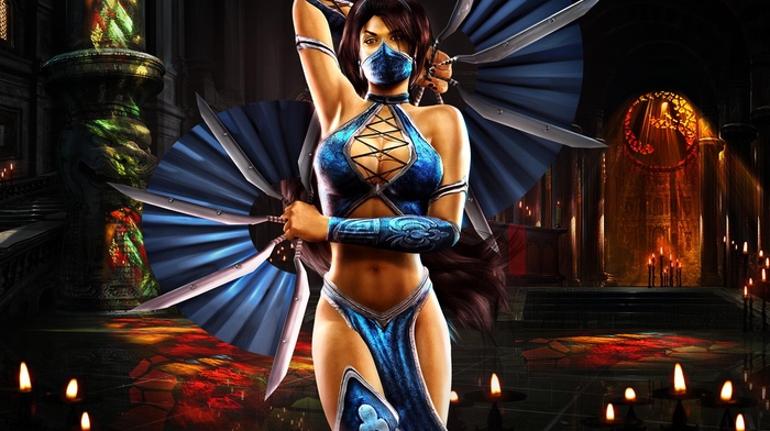 Mortal Kombat, video games, Kitana