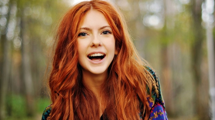 redhead, model, girl