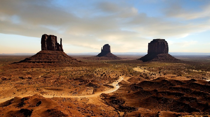 Monument Valley, nature, desert, dirt