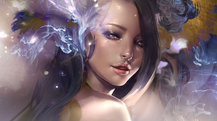 face, anime girls