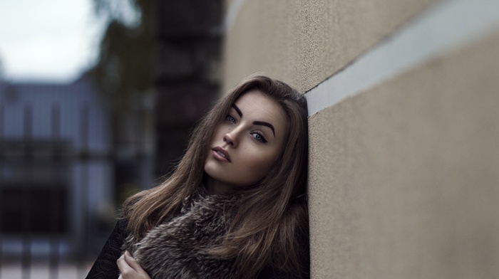 portrait, face, girl