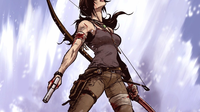 artwork, Lara Croft, Tomb Raider