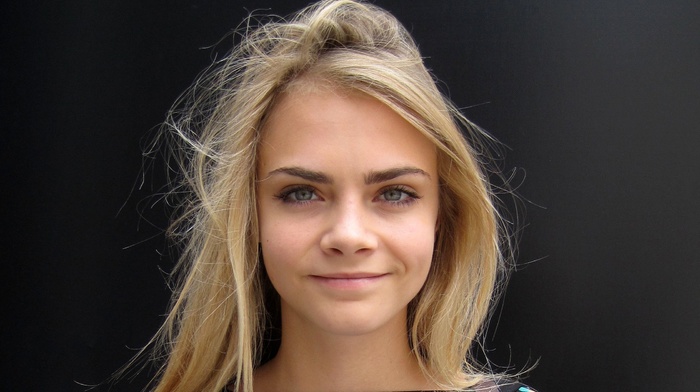 smiling, model, face, Cara Delevingne