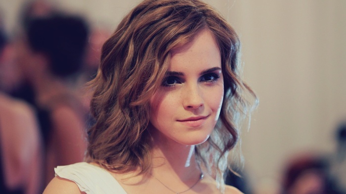 face, girl, Emma Watson